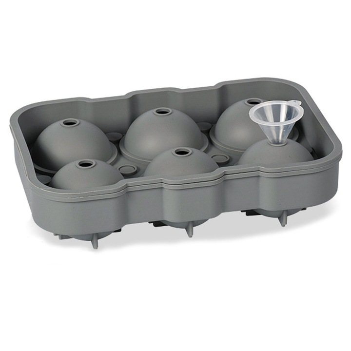 Forma cuburi de gheata, 18x12x4.6cm, gri