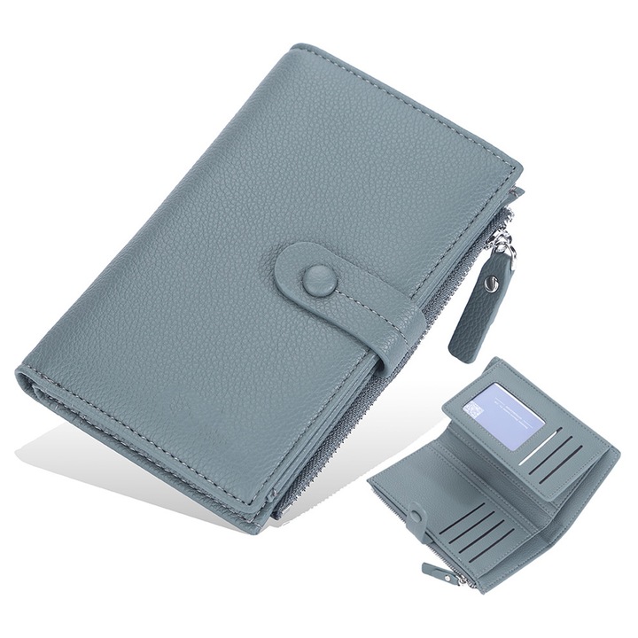 Portofel dama, multicolor, 17.5x5x12cm, set