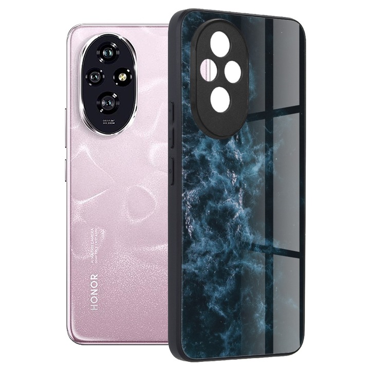Honor 200 tok – Techsuit Glaze Series – Blue Nebula,
