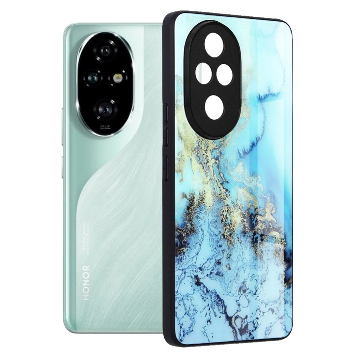 Калъф Techsuit Glaze Series - Blue Ocean за Honor 200 Pro