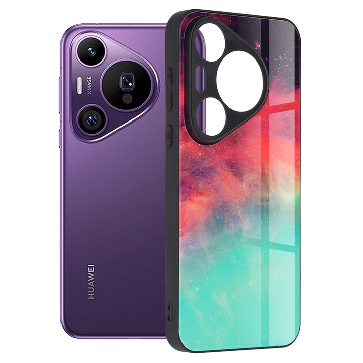 Кейс за Huawei Pura 70 Pro - Techsuit Glaze Series - Fiery Ocean