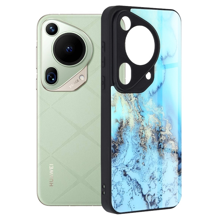 ΠΠ΅ΠΉΡ Π·Π° Huawei Pura 70 Ultra - Techsuit Glaze Series - Blue Ocean