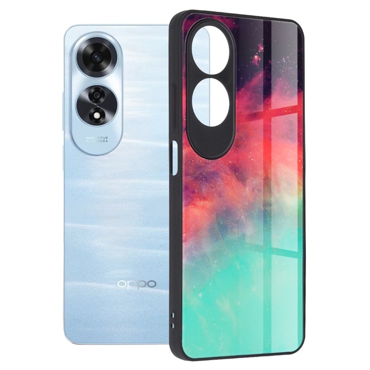 Кейс за Oppo A60 - Techsuit Glaze Series - Fiery Ocean