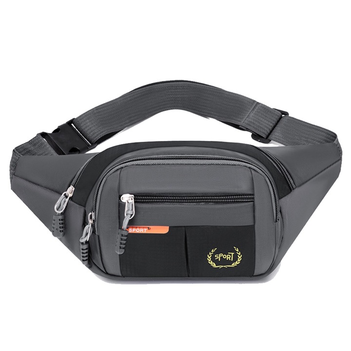 AMRINUGL kézitáska, fekete, Oxford anyag, 35x15x4cm