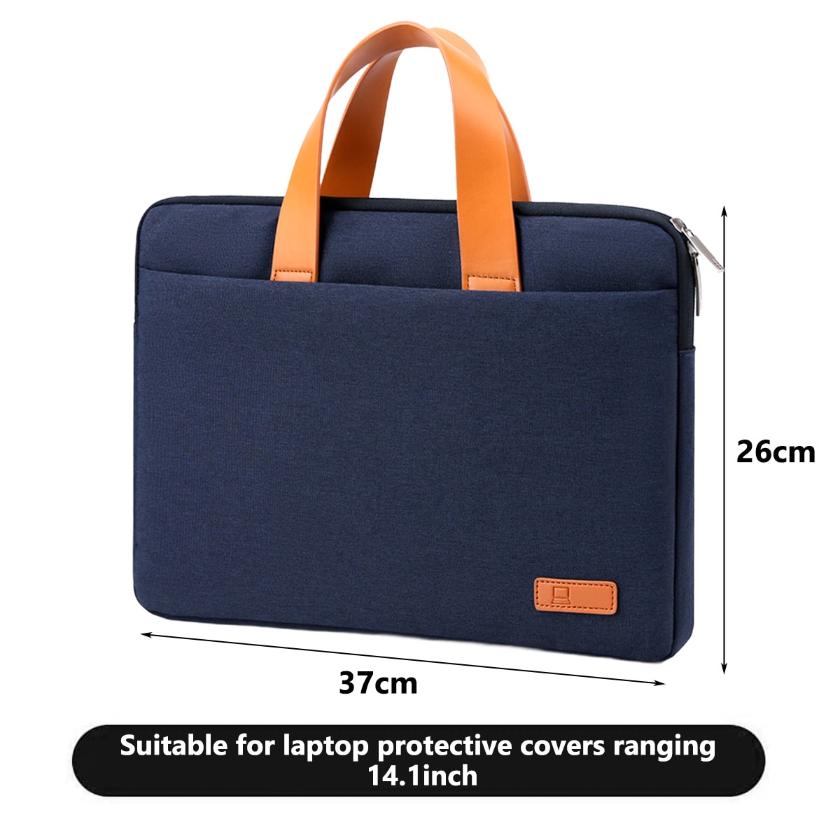 Geanta laptop, 37x26x3cm, albastru