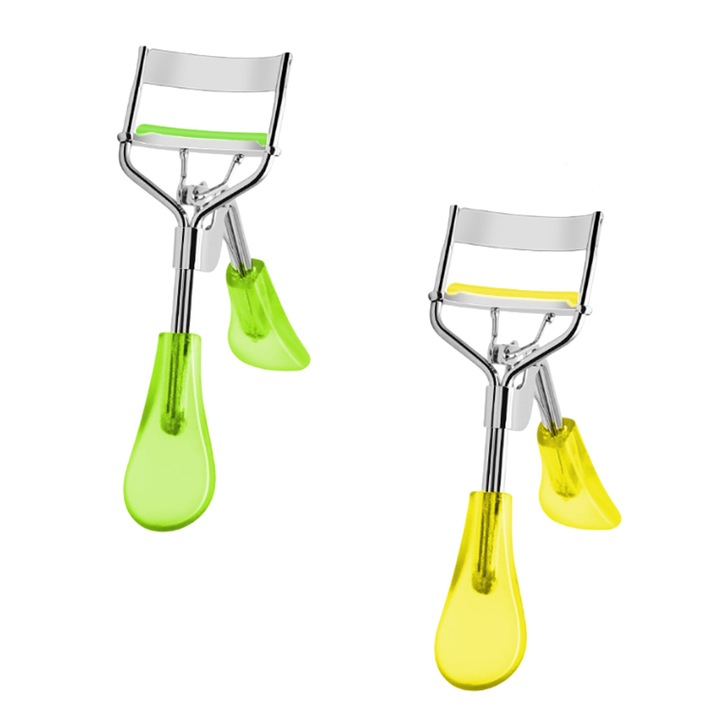 Set 2 clesti de gene curbate, inox, multicolor, 11.5x10x3cm