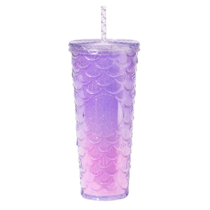 Pahar Jormftte, set 4 culori, capacitate 710ml, dimensiuni 10.6x6.9x22.8cm