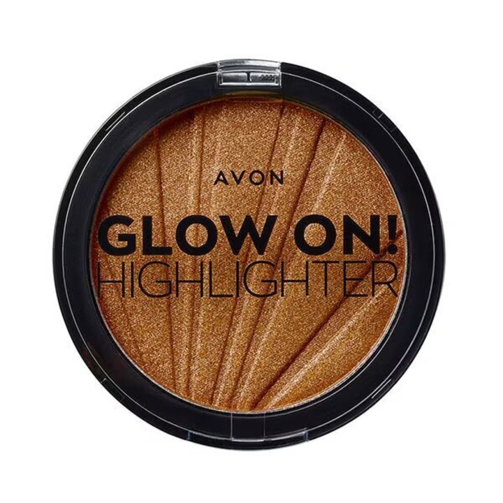 Pudra iluminatoare Glow On! Highlighter, Avon, Bronze Glow, 12.5 g