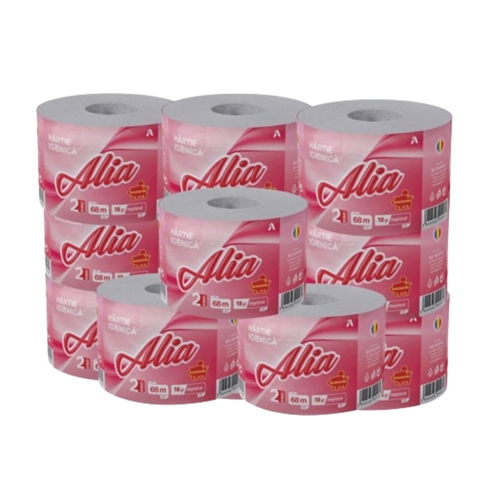 Alia WC papír, 2 réteg, 12 tekercs