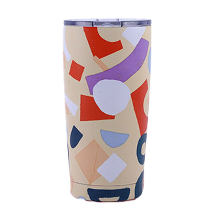 Cana termoizolanta, cu capac etans, inox, multicolor