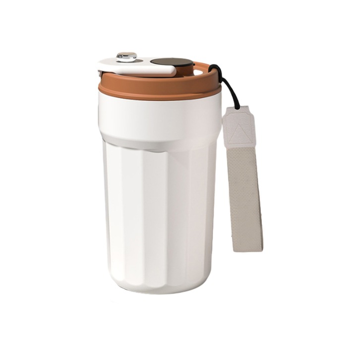 Cana termos cu control al temperaturii, set multicolor, 450ml, 8.5x16cm