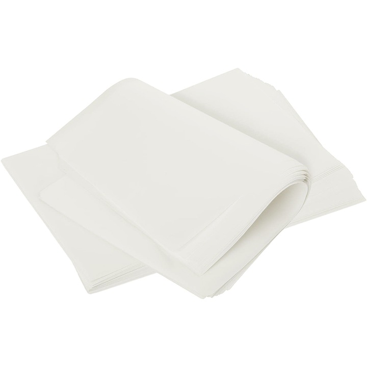 Folie alimentara, Hartie pentru prajitor de paine, 20x40cm, 22x33cm, 24x42cm, 25x30cm, alb
