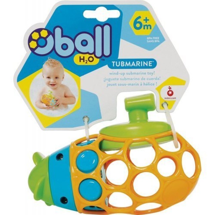 Interaktív játék, Oball, víz alatti labda, sokszínű, műanyag/gumi