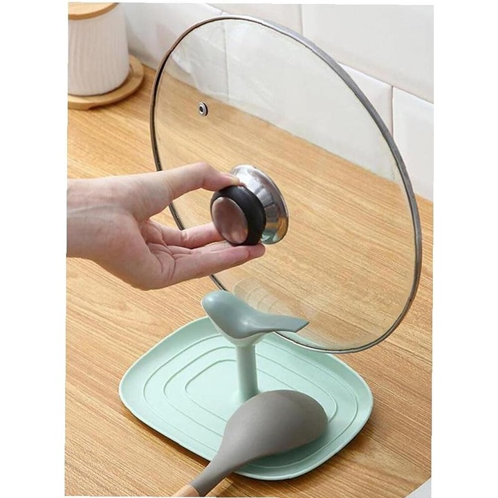 Evőeszköztartó madár formában, Enforose, többfunkciós, hőálló, 19,5x14,5x10cm