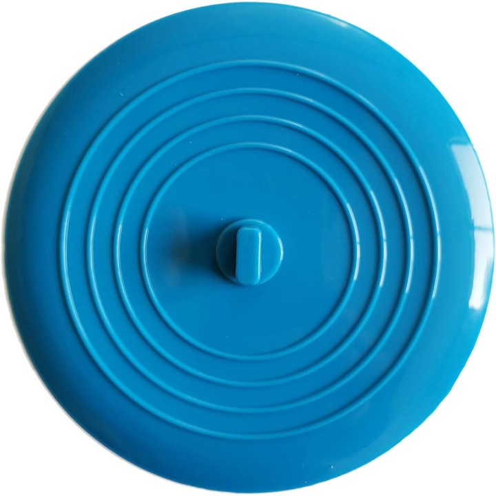 Dop pentru cada cu aspiratie, Enforose, set, silicon, potrivire universala, albastru