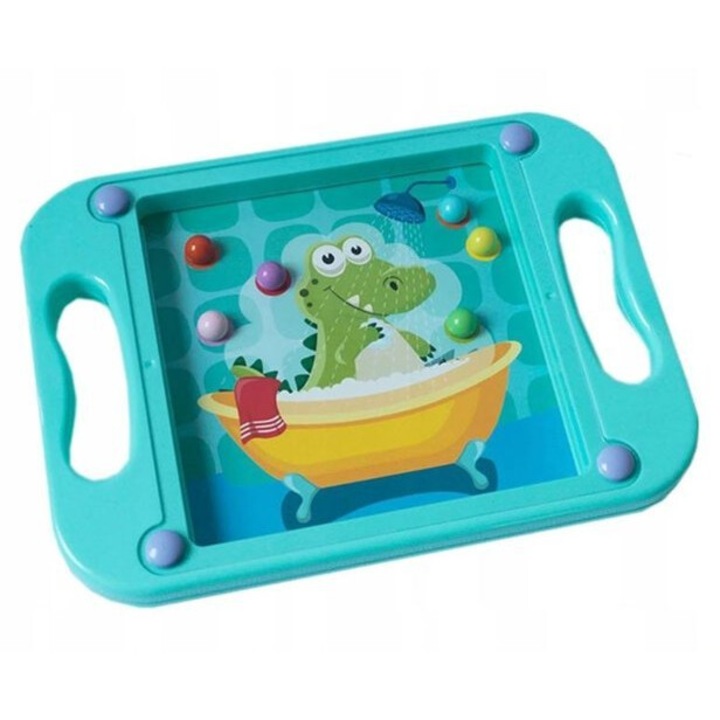 Oktató játék, egyensúlyi játék golyókkal, Askato, 28x23x5cm, +3 év