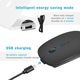Mouse wireless Bluetooth, 3 DPI ajustabili, incarcabil, negru