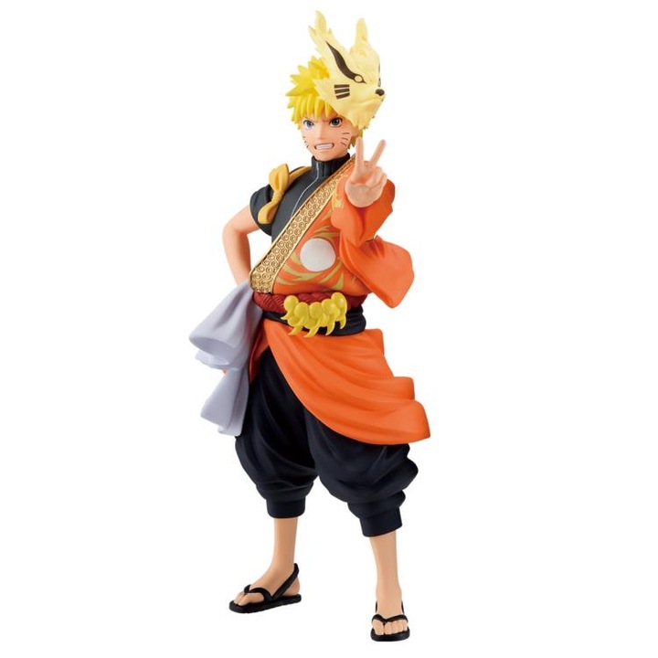 Figurina Naruto Shippuden Naruto Uzumaki Animation 20th Annisary Costume