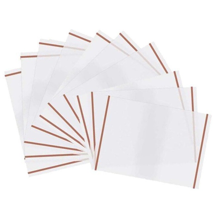 Set 10 coperti autocolante pentru caiete, PANTA PLAST, polipropilena, A4, transparent