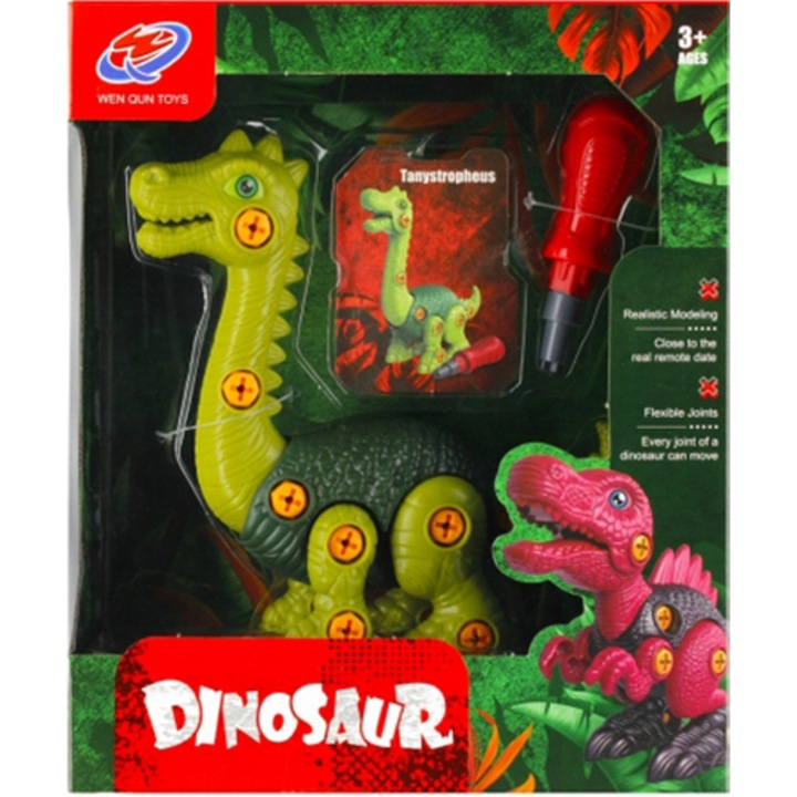 TANYSTROF Статуетка на динозавър, Mega Creative, с отвертка, многоцветна, 28x23,5x11,5 cm