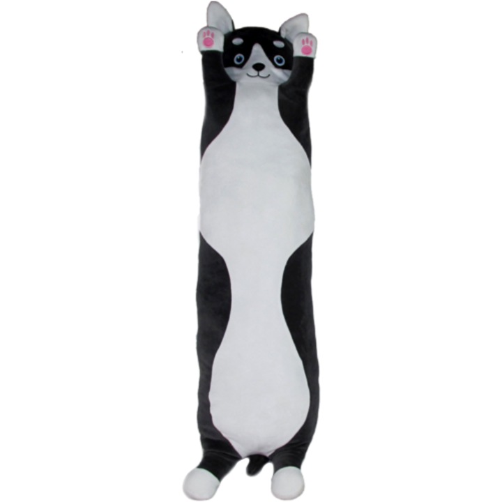 Jucarie de plus husky, Sun Day, 90cm, moale, 1+ ani