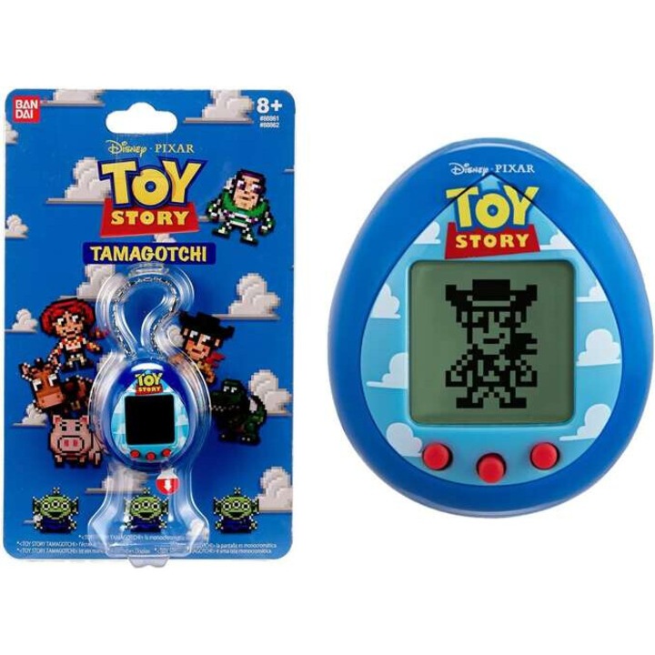 Interaktív játék, Bandai, Tamagotchi Toy Story, 6cm