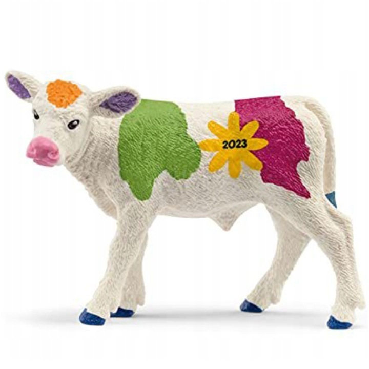 Figurina Schleich, vaca, pictata manual, 3+ ani