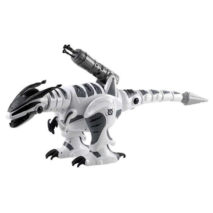 Robot Dinozaur Interactiv, LEAN TOYS, Cu telecomanda, 60 cm, 3+ ani