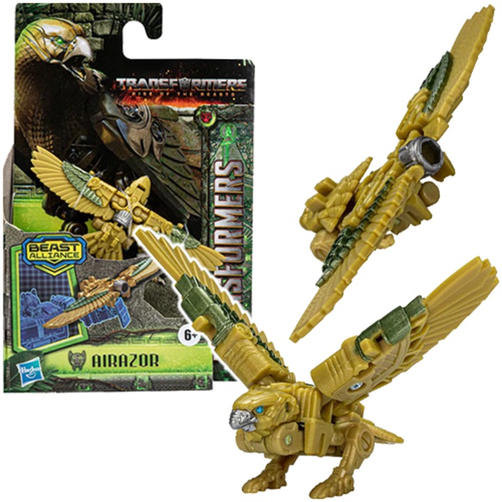 Фигурка Transformers Airazor Beast Alliance, Hasbro, трансформируема, 17x11x4cm