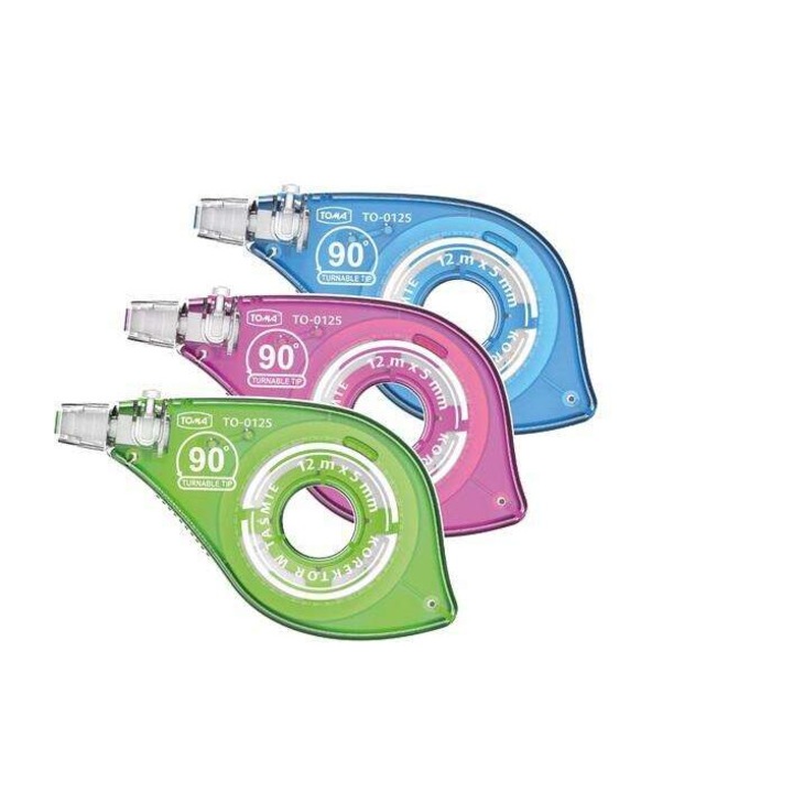 Corector cu banda Toma, mecanism rotativ, 12mx5mm