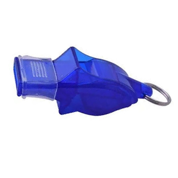 Set fluier sport cu snur, sunet clar, portabil, albastru