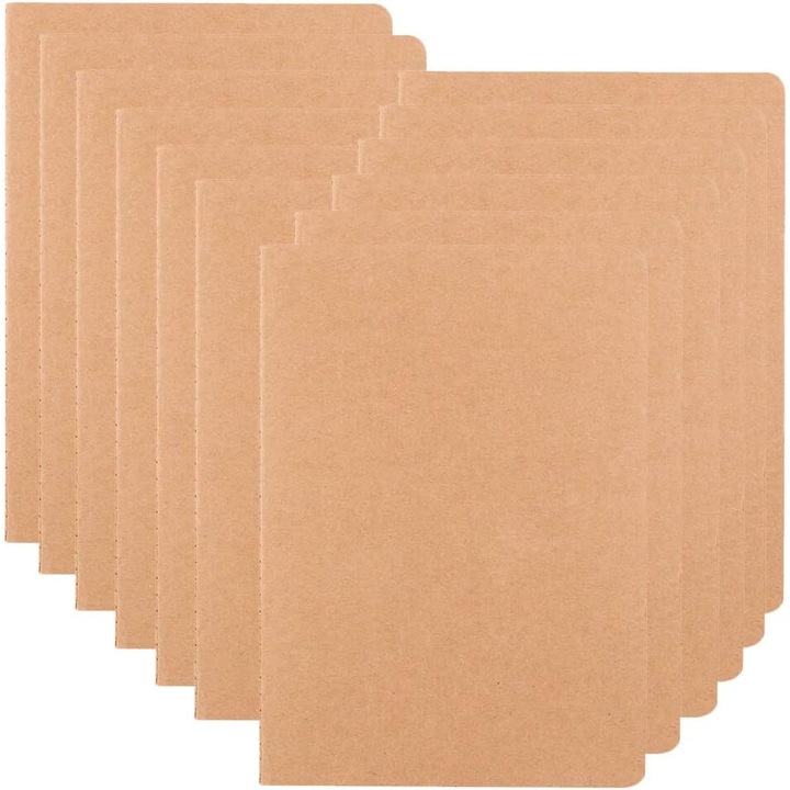 12 db-os utazási naplófüzet csomag utazóknak, diákoknak és irodai dolgozóknak, vonalas papírral, főiskolai vonalakkal, 60 oldalas, 21 x 14 cm-es, A5-ös méretű, utazási napló készlet