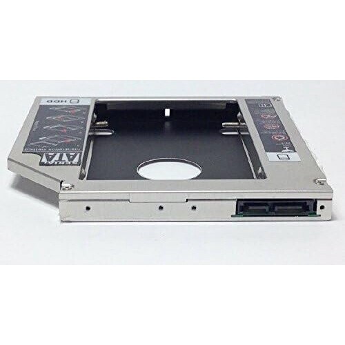 Adaptor universal HDD/SSD Caddy 9.5mm, SATA, pentru slot CD/DVD