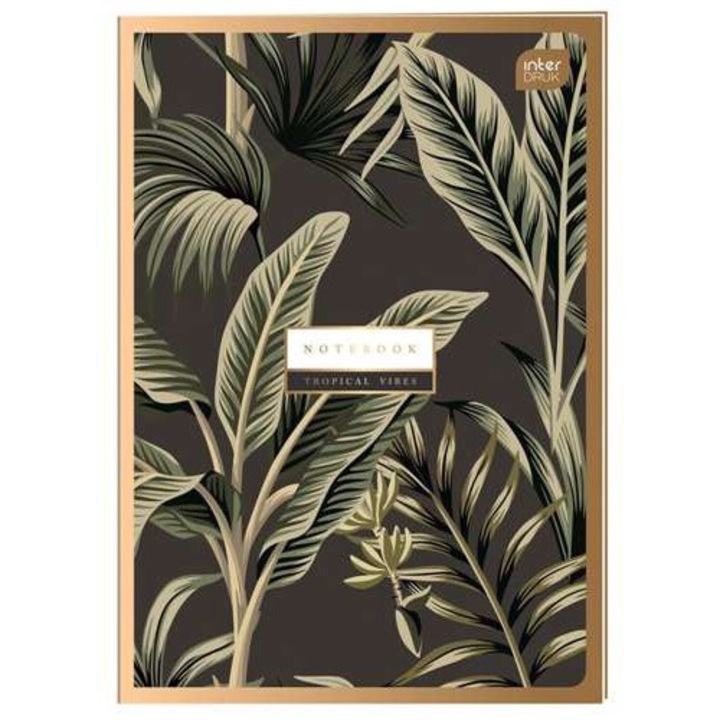 Interdruk jegyzetfüzet, A4, 60 oldal, tarka borító