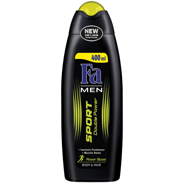 Gel de dus pentru barbati Fa Men Sport Dp Power Boost, 400 ml