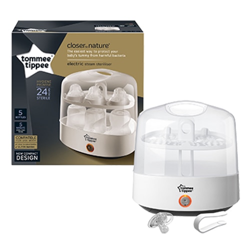 New meaning abdomen Leia Pachet Sterilizator Electric Tommee Tippee, Suzeta Pure 0 - 6 luni - eMAG.ro