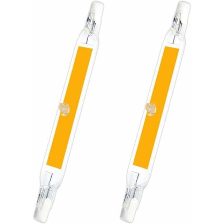 LED крушка, 78мм, 5W, 3000K, комплект 2 бр