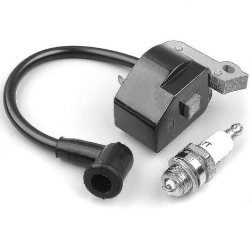 Bobina Accensione Per STIHL - Ricambio Per FC55, FS38, FS45, FS55, HL45, HS45, In Metallo E Gomma