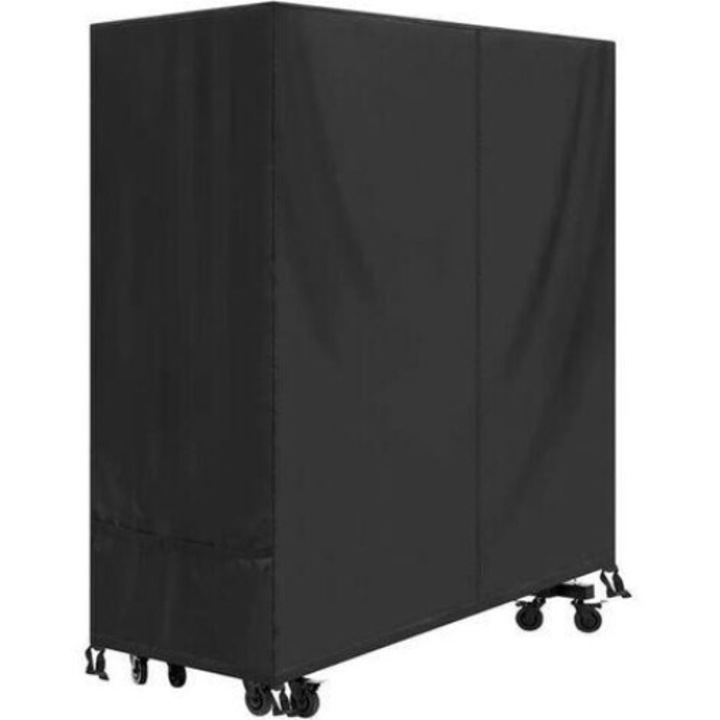 Husa protectie masa ping pong, impermeabila, Oxford 420D, negru, 165x70x185cm
