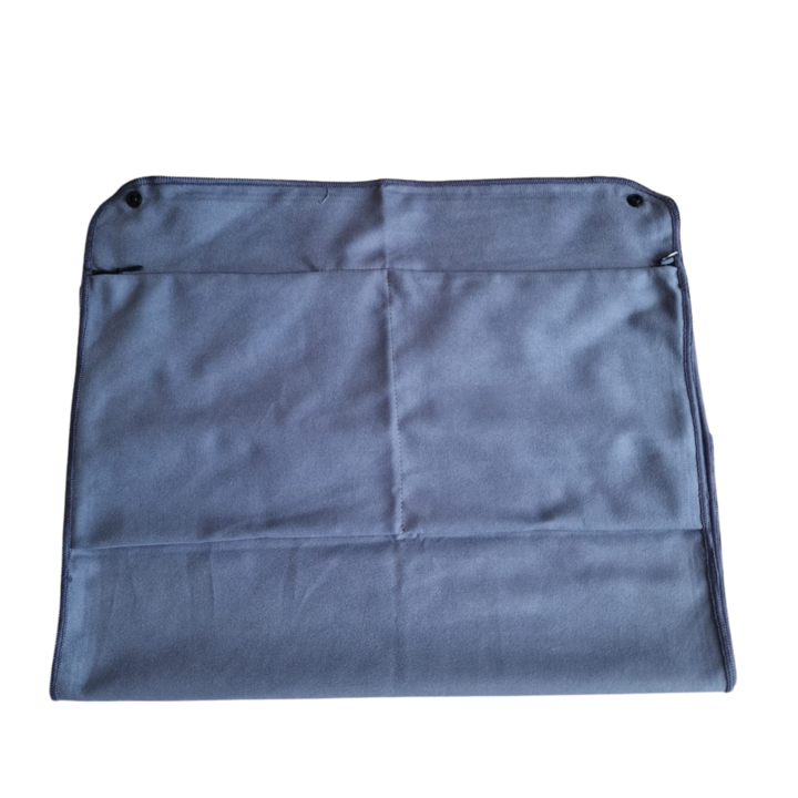 Първокласна микрофибърна кърпа за стаята с джобове за съхранение и противоплъзгаща опора