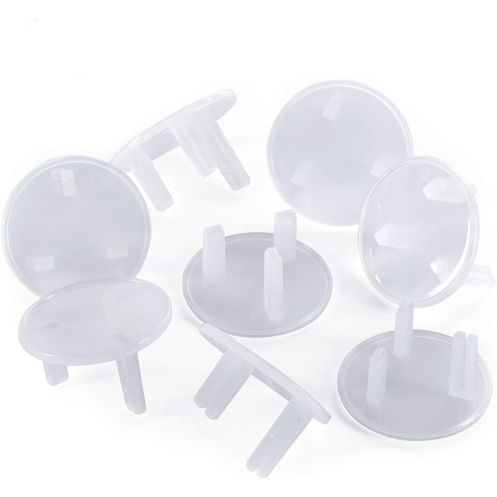 Capace de priza pentru copii, Enforose, material izolant durabil, rezistente la manipulare, instalare usoara