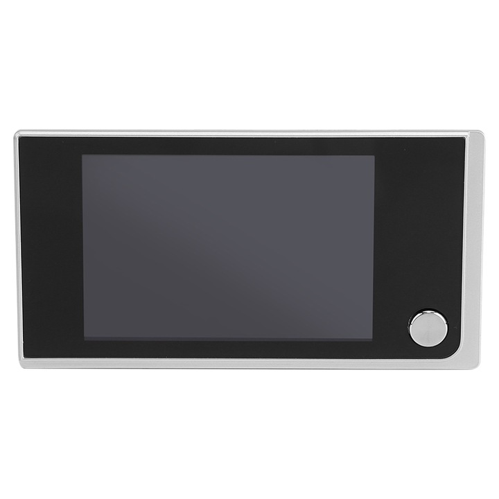 Vizor digital video pentru usa 3.5", monitorizare 24h, rezolutie 480x320, unitate interioara 12x6.2x1.8cm, set