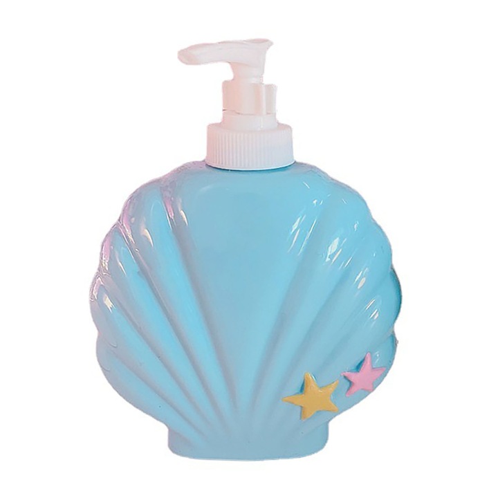 Utántölthető tusfürdő adagoló, elegáns forma, fürdőszobába