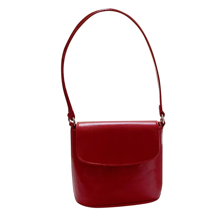 Kisméretű vödörtáska, Jormftte, PU bőr, mágneses fedéllel, nőknek