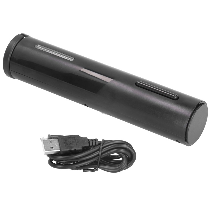 Електрическа отварачка за вино с LED светлина, USB презареждаща се автоматична електрическа отварачка за бутилки вино