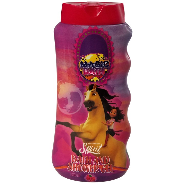 Душ гел и шампоан за деца 2 в 1, MAGIC BATH, Spirit, Хидратиращ, 500 мл