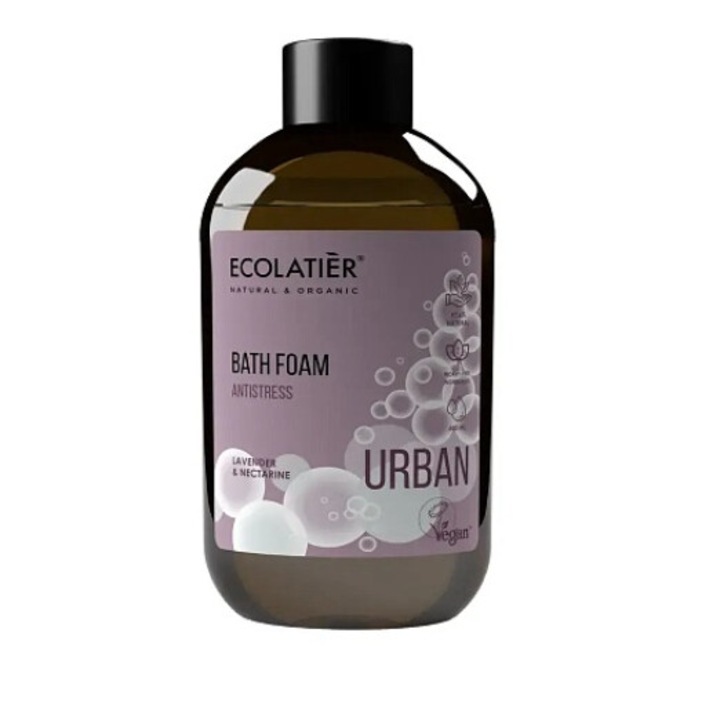 Пяна за баня Ecolatier Urban, антистрес, 600 мл