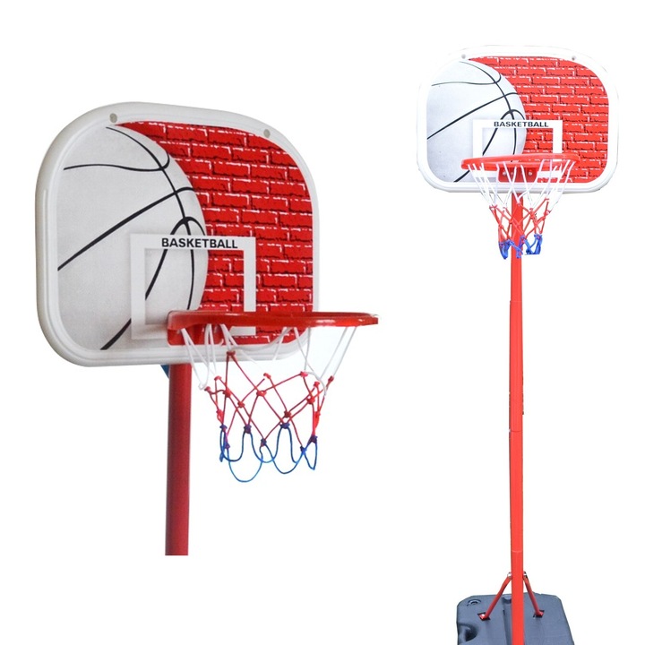 Cos de baschet pentru copii Master Kid 135, reglabil, 100-140cm
