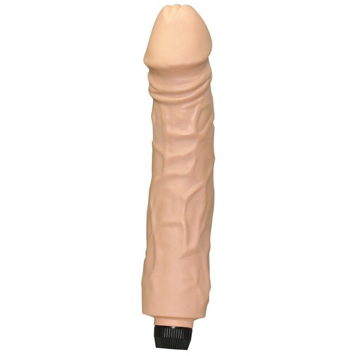 Tou2toys Queeny Love valósághű vibrátor, állítható, 38x6-7cm, elem nélkül