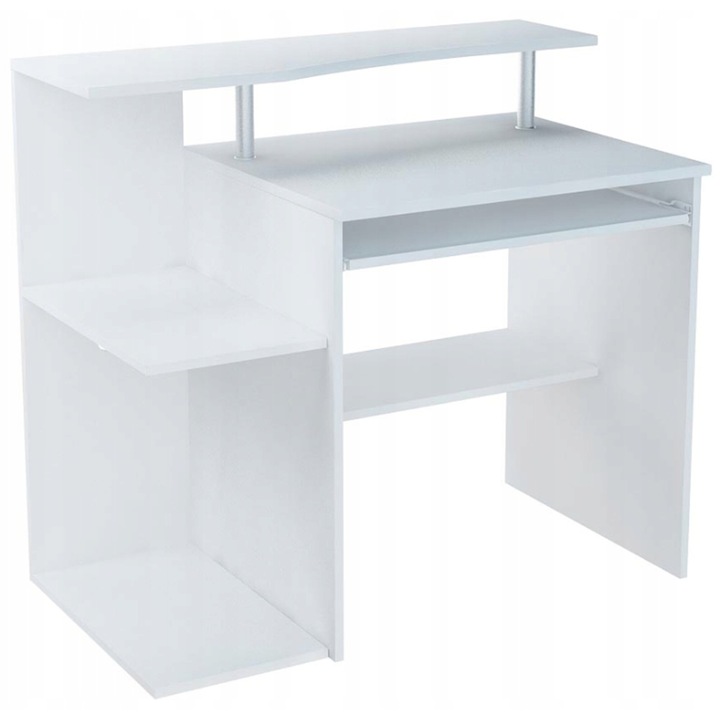 Birou Meble, B1BIALA, PAL, 91x100x58 cm